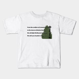 A Hymn for Seattle Trees Kids T-Shirt